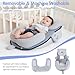 vovoyager Baby Lounger Pillow for Infant Support Cushion Reflux Breastfeeding Pillow, Bottle Feeding, Tummy Time