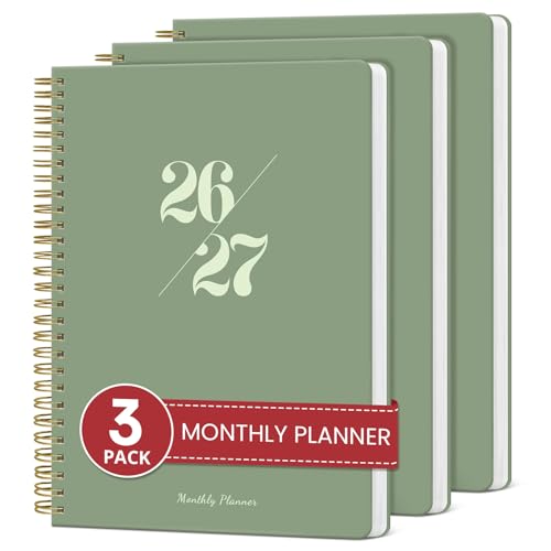 Monthly Planner 2026-2027, 18 Months Calendar, Jul 2026-Dec 2027