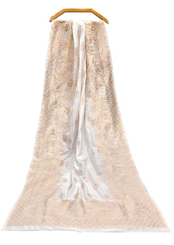 Image of TRENDMALLS Women's Banarasi Silk Ethnic Motiff Design Dupatta