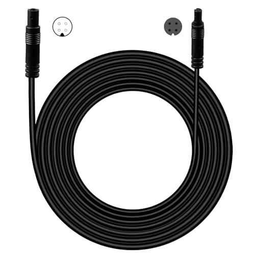 Image of 4Pin Dash Cam Extension Cable 4Pin Backup Camera Extension Cord, Rear View Mirror Camera Extension Wire, Dashcam Rear Camera Extension Cable, Rearview Reverse Camera Extension Cord (16.5FT)