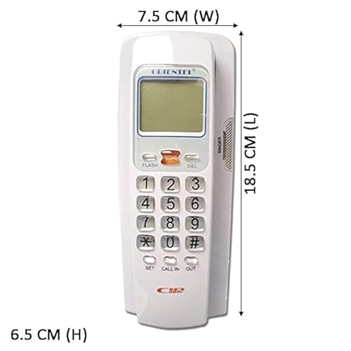 LASALE-Landline-Telephone-for-Office-KX-T555-Corded-Phone-LAN-Wire-Fiber-Support-System-Basic-Calling-Phone-for-Home-School