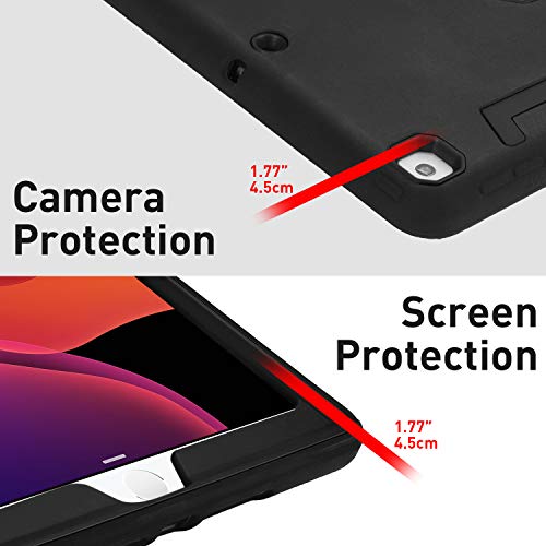 Aicase VC-NH Case For Ipad 9Th Generation/Ipad 8Th Generation/Ipad 7Th Generation,Kickstand Heavy Duty Shockproof Rugged Protective Case thumb #4