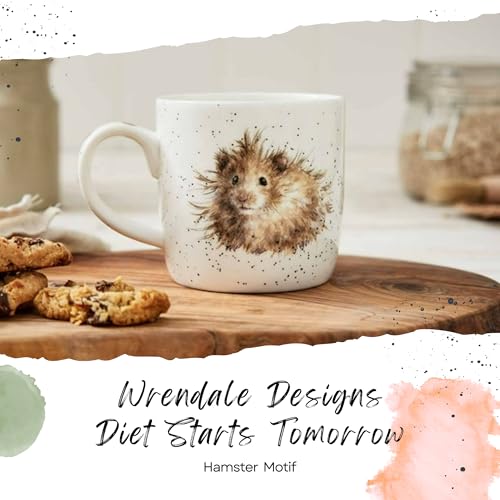 Taza Royal Worcester Wrendale 11oz en Porcelana Fina miniatura 2