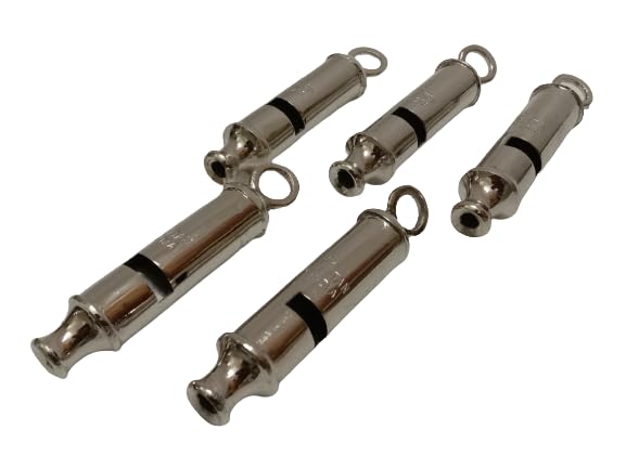 5 pcs Sports Brass Whistle - Extra Loud Soccer, Football, Basketball, Referees Coaches, Lifeguards Survival, Emergency (3001)