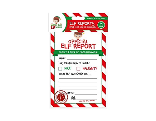 Elf Report 25 Pack