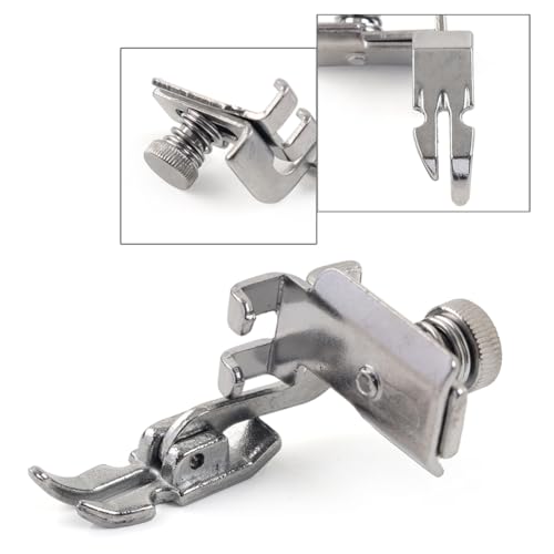 Pie Prensatelas Ajustable Metálico para Cremallera CY-551 miniatura 4