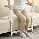 Aiyomi Aufstehhilfe Sofa 6-Fach Höhenverstellbare Gehhilfe für Senioren, Mobilitätshilfe für den Alltag, 52cm Erweitertem Standbereich, rutschfest & Stabil Handlauf für Senioren und Behinderte