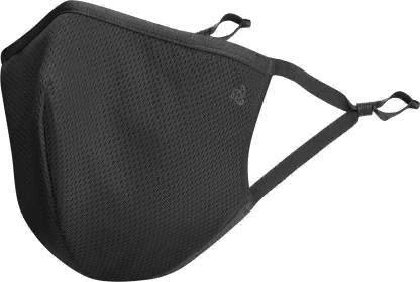 0205-BLACK Cloth Mask (L Pack of 4)