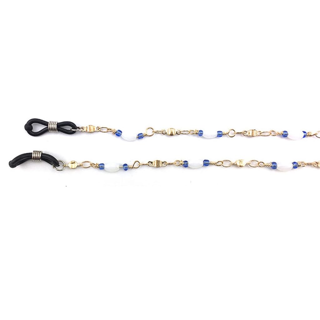 Anti pérdida Gafas Cuerda con Cuentas Boquilla Collar Gafas Cadena cordón Accesorio