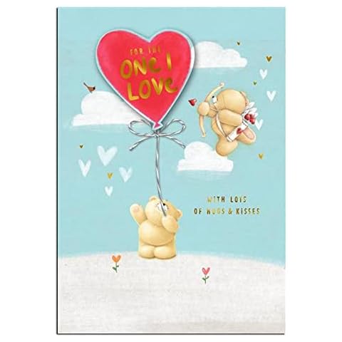 Forever Friends The One I Love Valentine's Day Card Cover