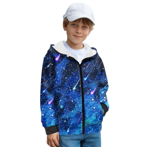 Boy/Girl Zipper Sweatshirt Kids Boys' Fashion Hoodies & Sweatshirts Fleece Jacket