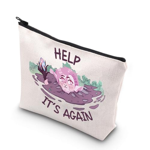 JNIAP Critical Characters Makeup Bag Caduceus Fans Gifts Help It's Again D & Dragons Zipper Bag (IT’S AGAIN mb)