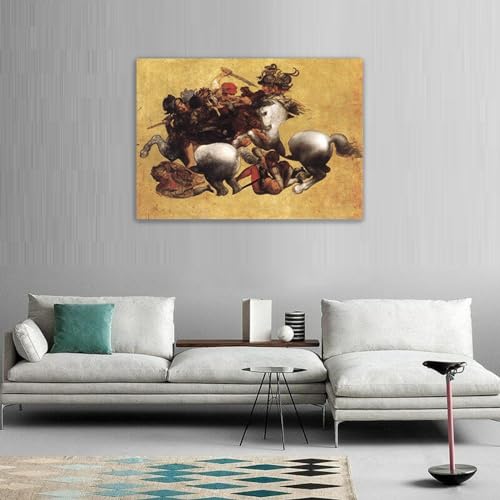 Reproduction de Bataille d'Anghiari pour habiller vos murs vides facilement - 2