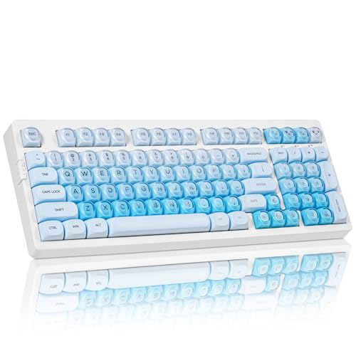 Clavier mécanique sans fil complet ZH980 pour optimiser votre espace de télétravail moderne