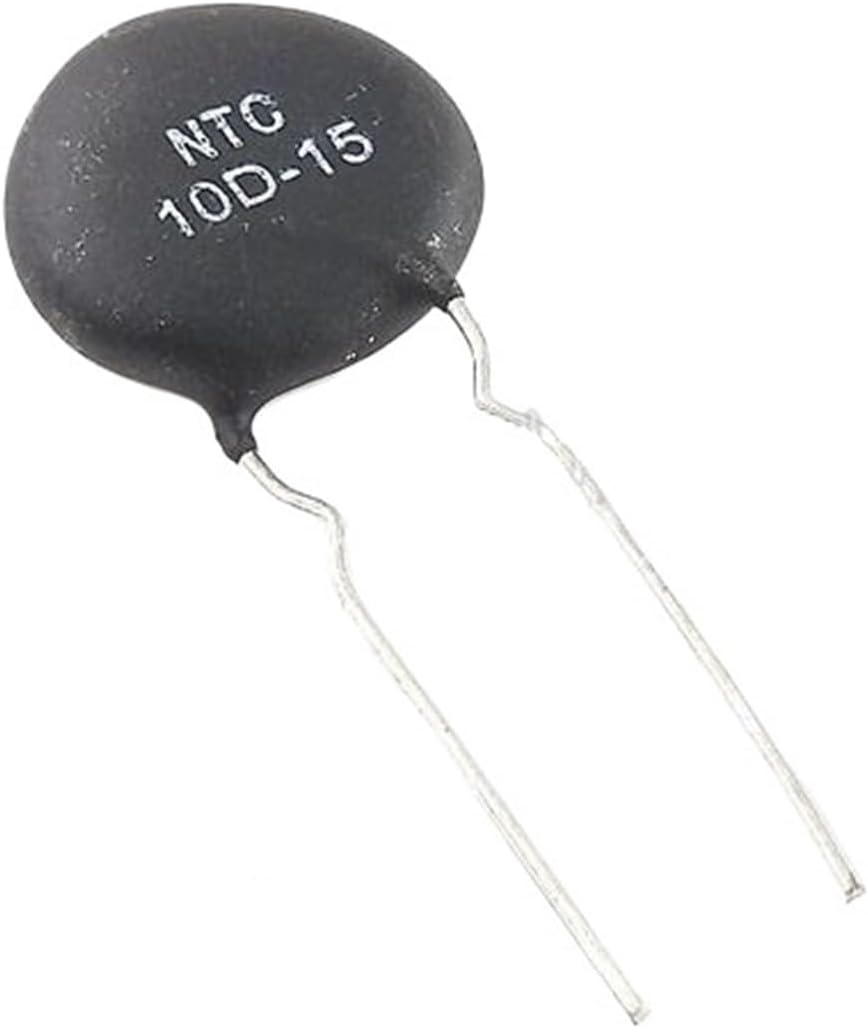 5pcs 10D-15 Inrush Curren Limiter Power Thermistors 10ohms 5Amp 15mm disk