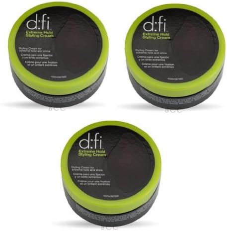 D:Fi Extreme Hold Styling Cream (3 Pack) 2.65 oz.