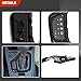 Transmission Shifter Bezel with Harness Compatible with 2014 2015 2016 2017 2018 Cherokee Replace 601-401 5YD27LS5AA 68413957AA, Carbon Fiber