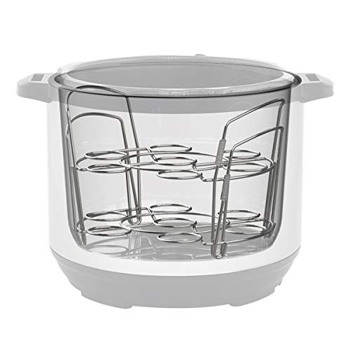 Instant Pot Official Stainless Steel Wire Egg Racks, Set of 2 – Ideal for 6-Quart & 8-Quart Cookers, Ideal for Hard or Soft-Boiled Eggs, Multi-Use Tray for Cooling, Decorating, and Serving by Instant Pot - Image 5