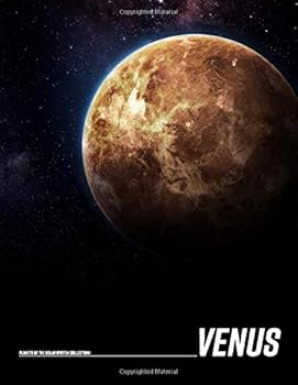 Paperback Venus Composition Notebook Large [ 8.5x11in College Ruled ]: Multi-purpose notebook - Planets of the Solar System Collection 1 [Large] (Planets of the Solar System Collection 1 [Large College Ruled]) Book