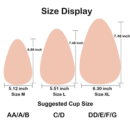 Image of Invisible Breast Lift Tape Adhesive Sticky Push Up Bra for A-E Cup Large Breast
