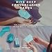 Daily Dopamine Dive Deep Conversation Cards - Get to Know Each Other Ice-Breaker | Deep & Meaningful Conversations | Card Game for Teens, Adults, Couples | Fun Family Party Game for Events & Parties