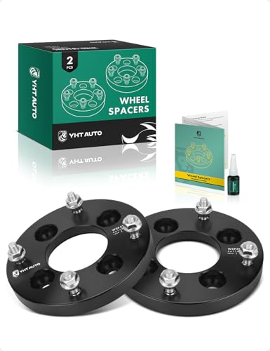 YHTAUTO 4x110 to 4x137mm Wheel Adapters 3/4 inch Fits Bombardier Can-Am Honda Models Foreman Rancher Tire Adapters w/ M10x1.25 & 12.9 Grade Studs 74mm Center Bore 4 Lug 2PCS Blacks
