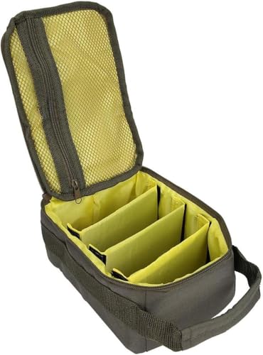 Nicoone Bolsa de Almacenamiento De Aparejos De Pesca Impermeable, Bolsas De Línea De Carrete De Pesca, Bolsa De Transporte Impermeable para Equipo De Pesca, Organizador De Almacenamiento De Aparejos