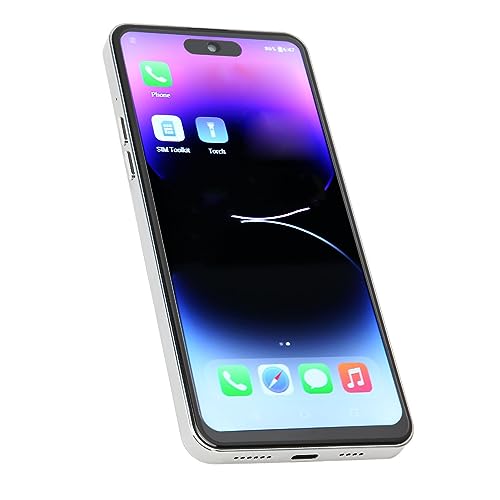 Smartphone med 48 MP Kamera och Ansiktsupplåsning (Vit)