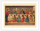 The Last Supper - Vintage Religious Art by Ugolino di Nerio c.1325 - Bamboo Fine Art 290gsm Paper (Unframed) 17x22in