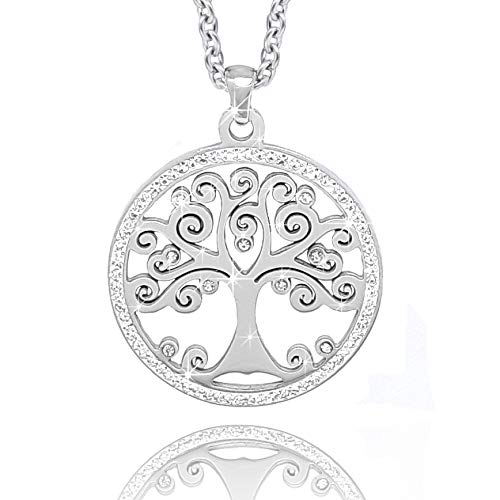 ✅ 𝐌𝐀𝐓𝐄𝐑𝐈𝐀𝐋𝐈 𝐄 𝐌𝐈𝐒𝐔𝐑𝐄 - Elegante e raffinata collana realizzata rigorosamente a mano con acciaio inossidabile di altissima qualità, vi garantiamo un alto grado di resistenza e una lunghissima durata nel tempo. Lunghezza collana 50 + 5 cm di catenella di estensione - diametro ciondolo 3,5 cm
