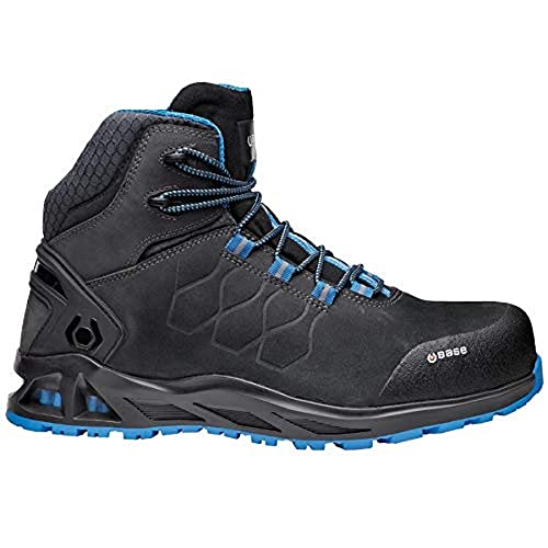 BASE Protection Unisex K-road Top sicherheitsschuhe, Schwarz Blau, 45 EU Cover