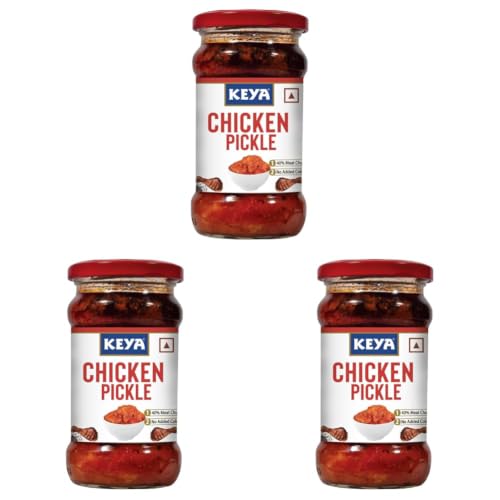 Image of Keya Malabar Chicken Pickle, 270g (Pack of 3)