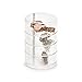 Produktbild Zeller 14715 Kosmetik Organizer, Drehbar, Kunststoff, Transparent, ca. 11.5 x 11.5 x 17.5 cm