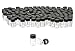 SE GB1 Glass Vials with 1" x 9/16" Diameter (Pack of 144), Clear