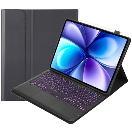 Teclado retroiluminado y funda folio para vivo Pad6 Pro 13.2 con ratón