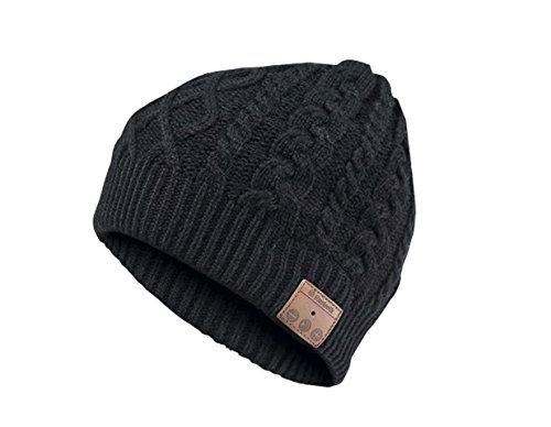 Sogo gor-ss-8285 – Bonnet Beanie avec Casque Bluetooth, Noir