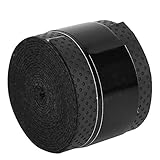 Keenso 60Pcs PU Anti-Rutsch-Schweißbänder Badminton-Schweißband Tennisschläger Griffband Schweißabsorber Sportausrüstung für Angelruten Badminton-Tennisschläger