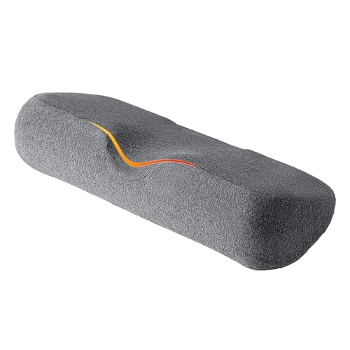 Rodillo de cuello - Cojín Cervical Ergonómico | Cojín para el cuello para dormir,Funda de almohada transpirable con iluminación y relajación adecuada para dormir de espalda Mujeres Head Bank Home and
