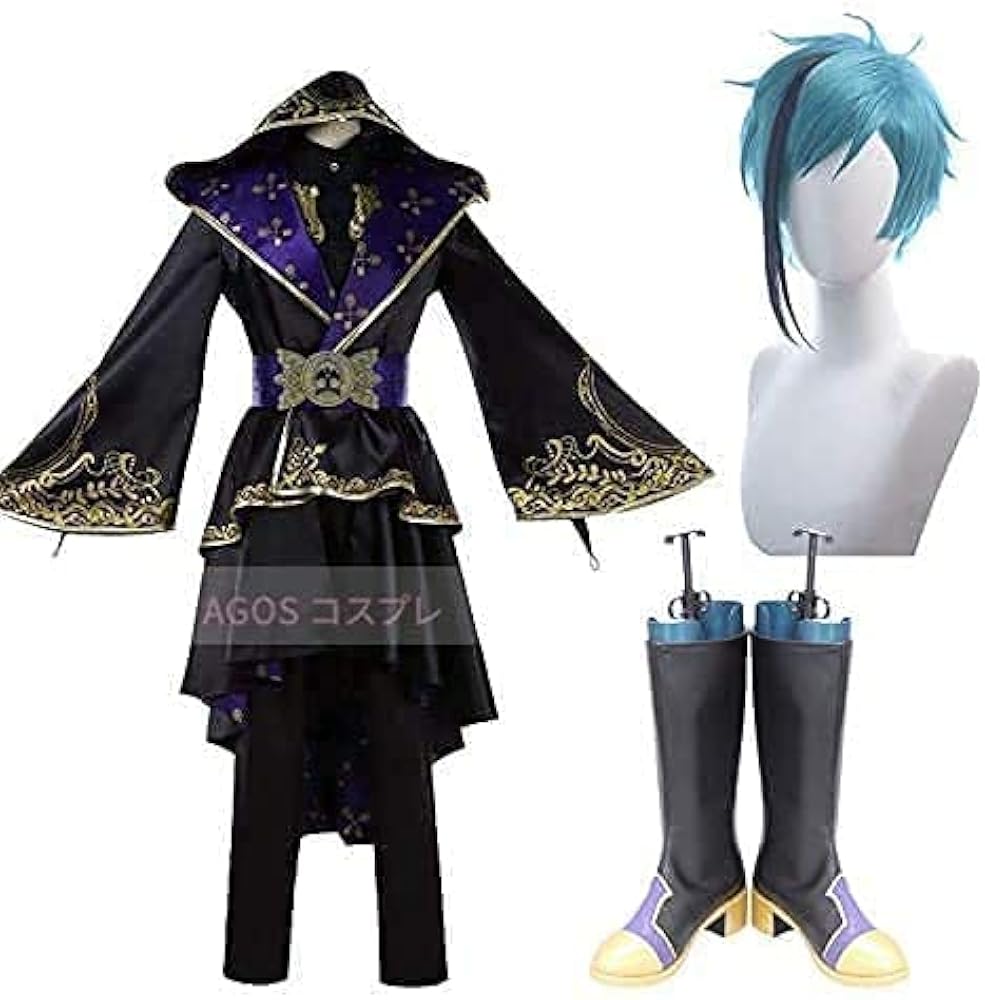 Amazon.co.jp: 花筏cosplay会社 即納ツイステ フロイド Floyd コスプレ