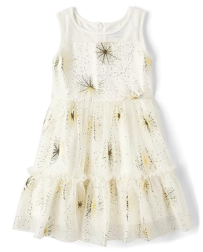 The Children's Place, Sleeveless Holiday Dressy Dress,10