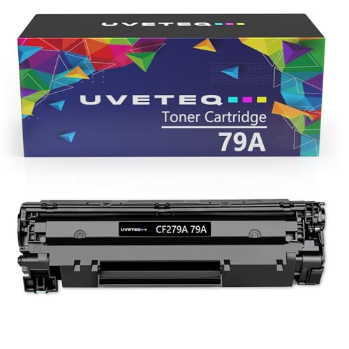 UVETEQ Cartucho de Toner Negro Compatible HP 79A CF279A para Laserjet Pro M12/M12a/M12w y MFP M26/M26n/M26