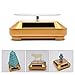 FASTTOBUY Solar Display Stand Turntable, Double Used Rotating Display for UV Resin Curing Light LCD/SLA/DLP 3D Printer Solar Power Jewelry Spinner Watch Hobby Collection Shelf