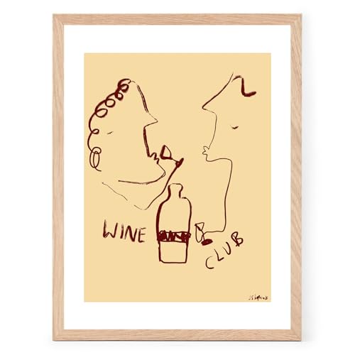 THE POSTER CLUB �|�X�^�[�N���u Wine Club 30×40cm Ruby Hughes