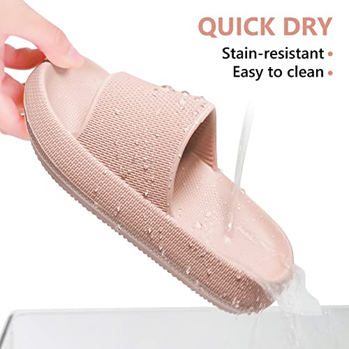 WYSFLY Chaussons pour enfants Chaussons d'intérieur pour garçons et filles Sandales antidérapantes d'été, de plage et de piscine rose 31EU – vue 6