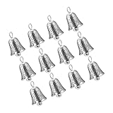 Pour les projets DIY : ces mini cloches sont idéales pour créer des décorations pour la chambre de votre bébé et d'autres projets diy, breloques cloches en alliage, mini cloches