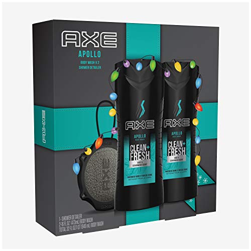 AXE Apollo Holiday Gift Set With Body Wash & Shower Detailer for Grooming 3 count, 16 ounce - Image 4