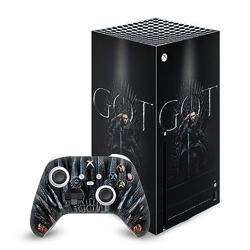 Protéger et relooker la Xbox Series X avec la peau vinyle Game of Thrones Jon Snow