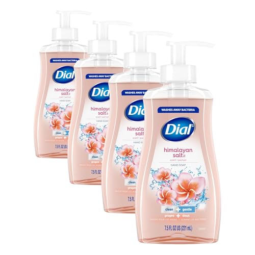 Image of Dial Liquid Hand Soap, Himalayan Salt, 7.5 fl oz (Pack of 4)