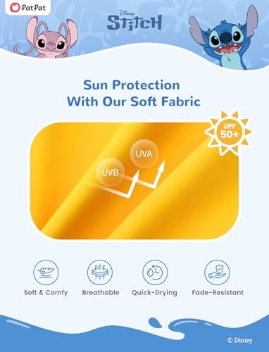 Image of Disney Stitch Marvel Frozen Elsa Girls Swimsuits UPF 50+ One Piece Bathing Suits Sport Summer Swimwear for Kids Size 3-13Y