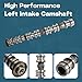 Engine Camshafts Kit W/Rocker Arms Valve Lifters Valve Cover Gasket Fit For Jeep Wrangler Dodge Durango Chrysler Pacifica Ram ProMaster 1500/2500/3500 3.6L V6 Pentastar 2016-2024 5047913AD 5048029AD